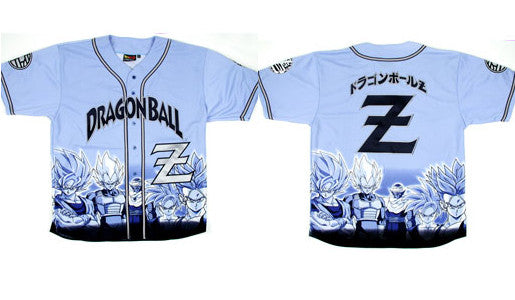 Dragon Ball Z Youth Baseball Jersey