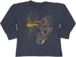 Dragon Flame Long Sleeve Infant T Shirt