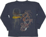 Dragon Flame Long Sleeve Juvenile T Shirt