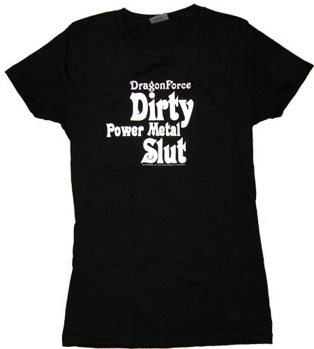 Dragonforce Metal Slut Baby Tee