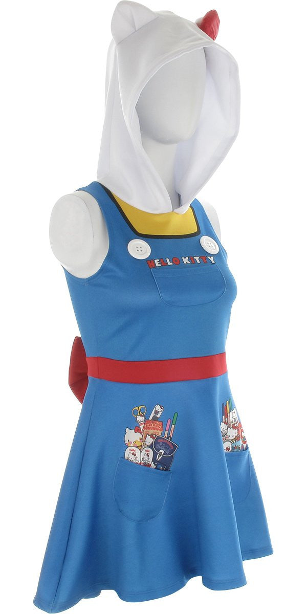 Hello Kitty Hooded A Line Tank Top Dress