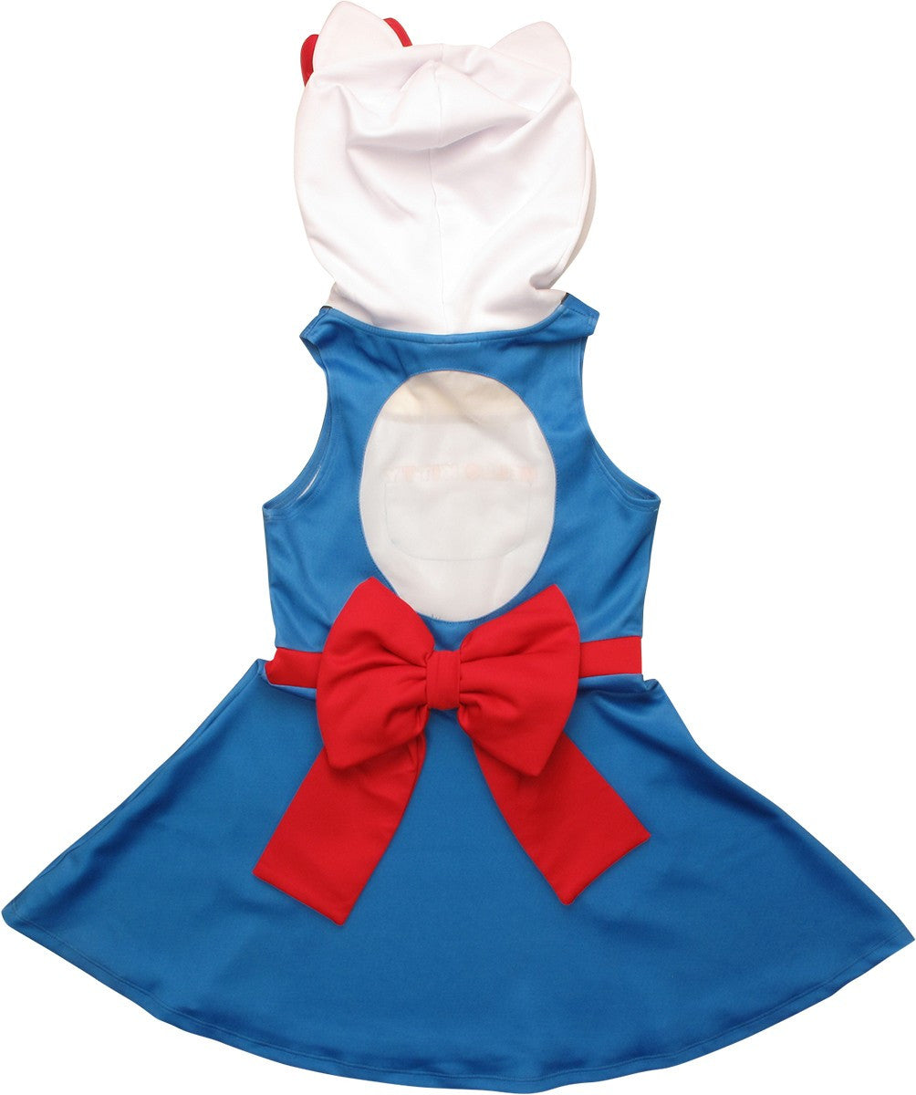 Hello Kitty Hooded A Line Tank Top Dress