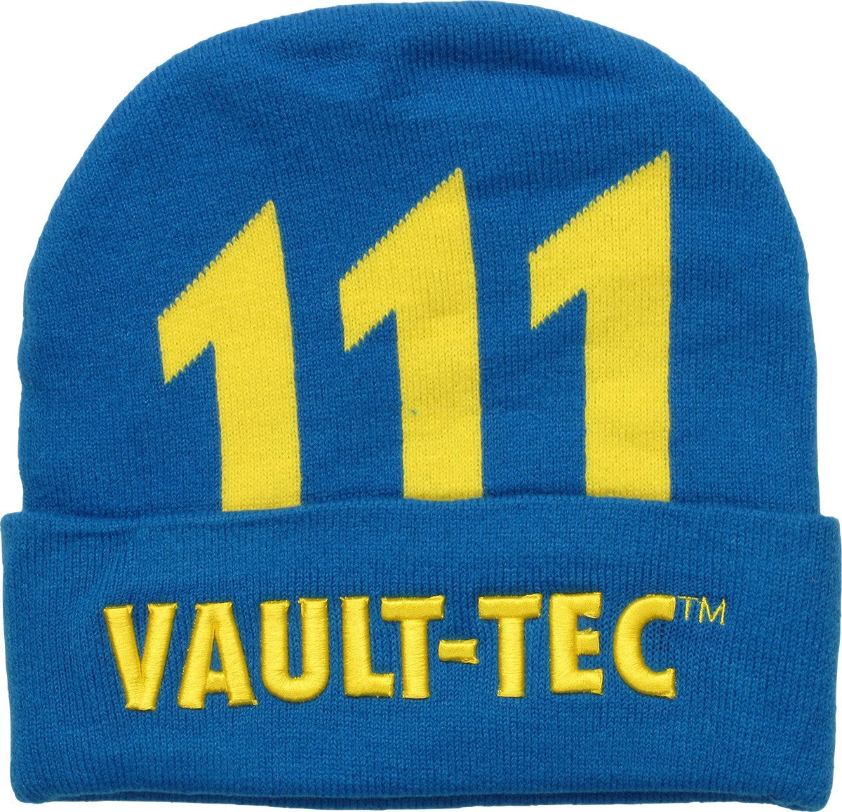 Fallout 111 Vault Tec Cuff Beanie