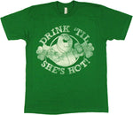 Family Guy Peter Drink Hot Vintage T Shirt Sheer