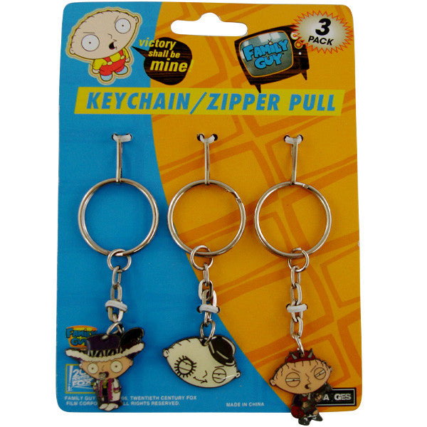 Family Guy Stewie Keychain Set