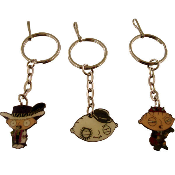 Family Guy Stewie Keychain Set