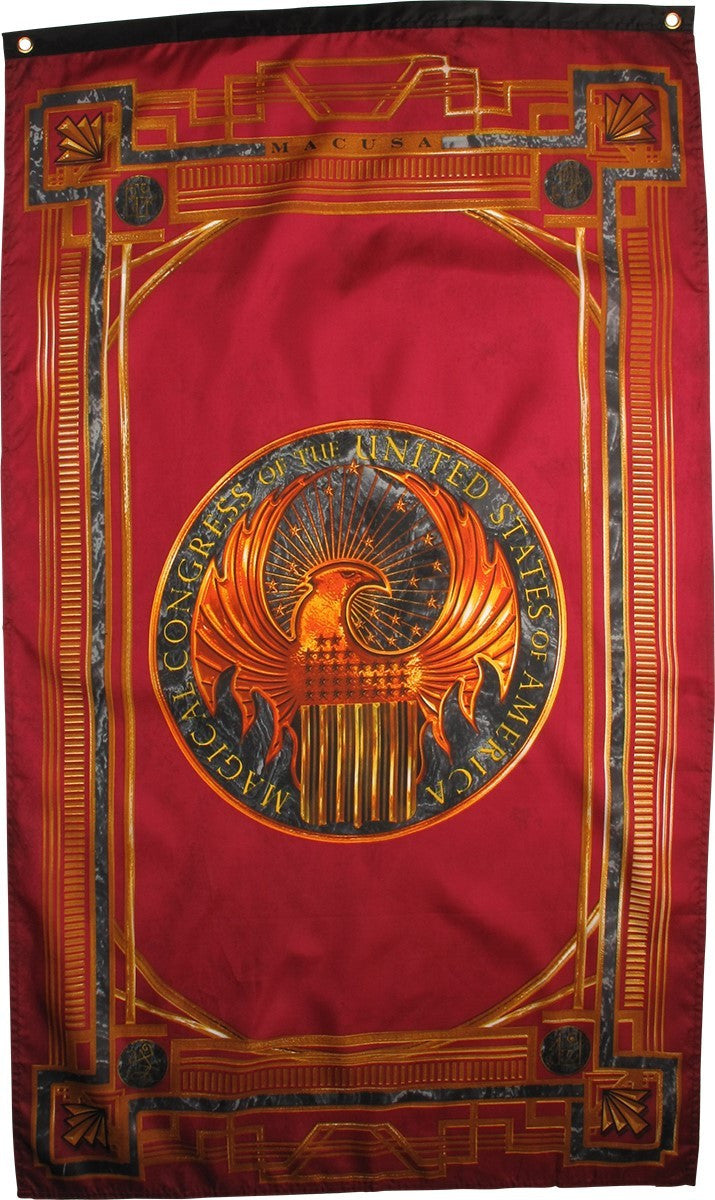Fantastic Beasts Magical Congress Banner Flag