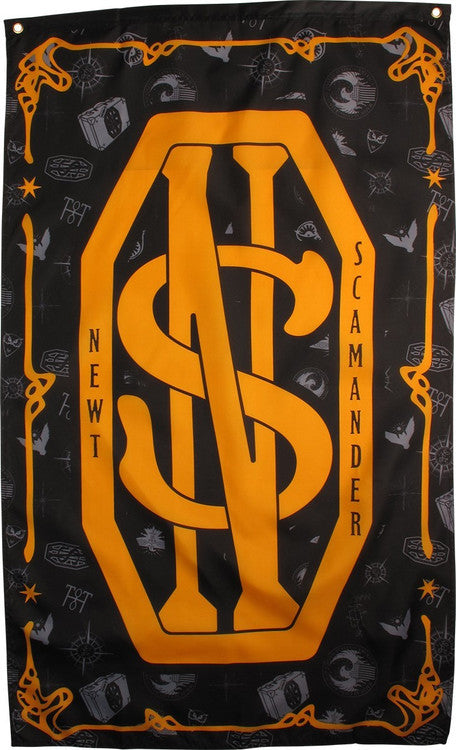 Fantastic Beasts Newt Scamander Banner Flag