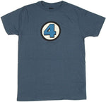 Fantastic Four Logo T Shirt Sheer