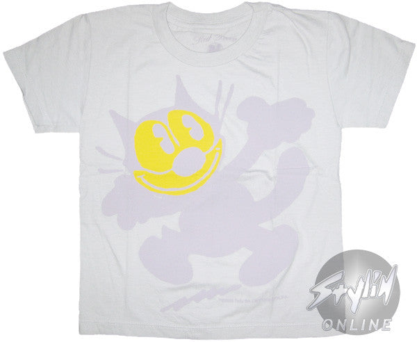 Felix the Cat Yellow Face Toddler T-Shirt