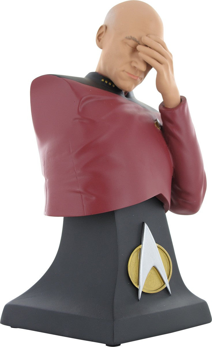 Star Trek Captain Picard Facepalm Bust Paperweight