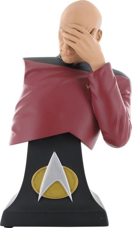 Star Trek Captain Picard Facepalm Bust Paperweight