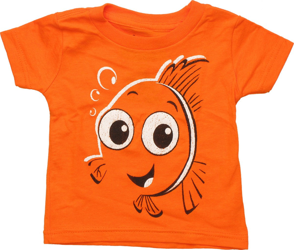 Finding Nemo Big Face Orange Infant T Shirt