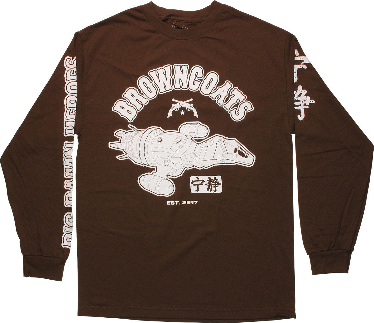 Firefly Browncoats Big Heroes Long Sleeve T-Shirt