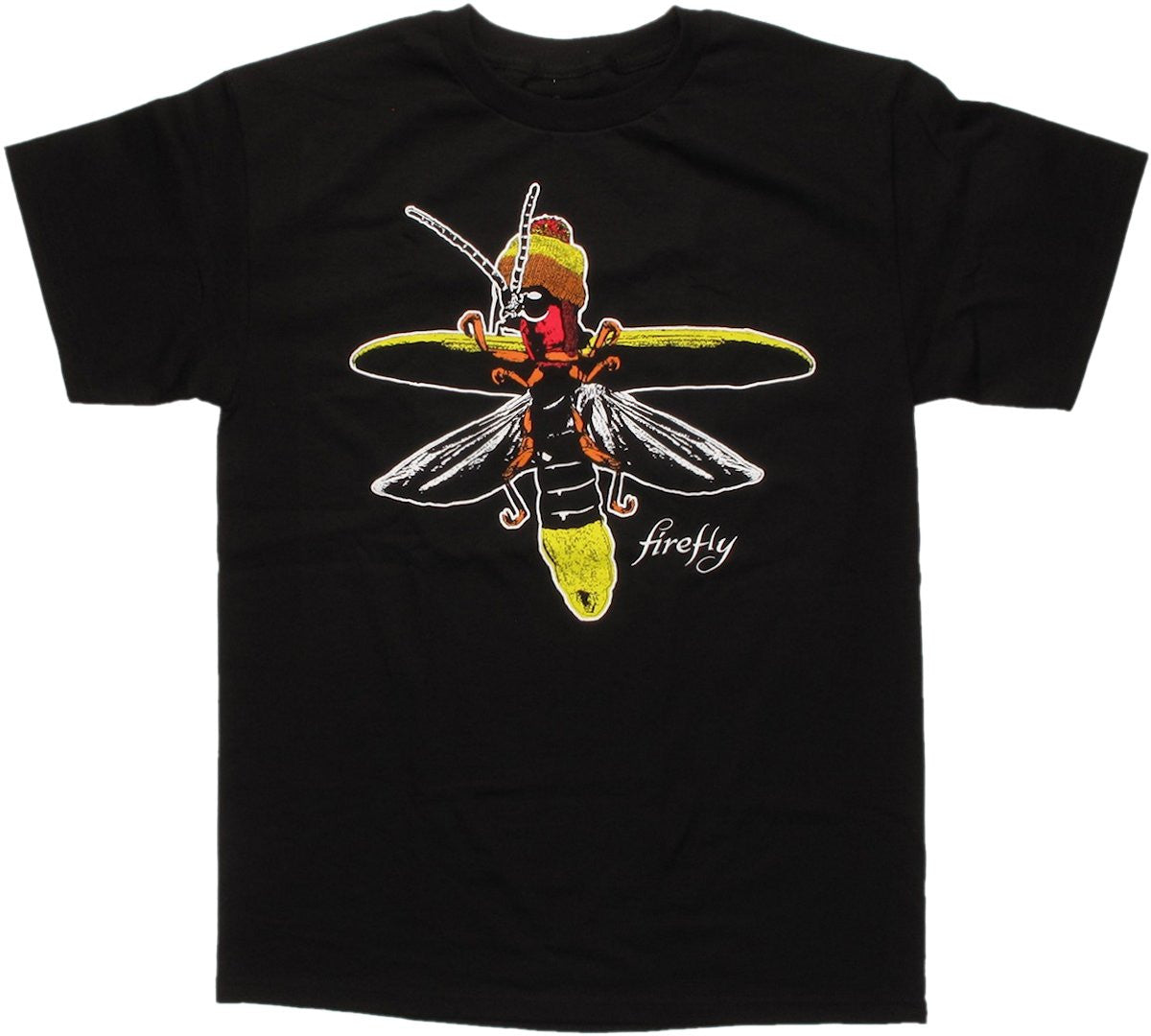 Firefly Bug Wearing Jayne Hat T Shirt
