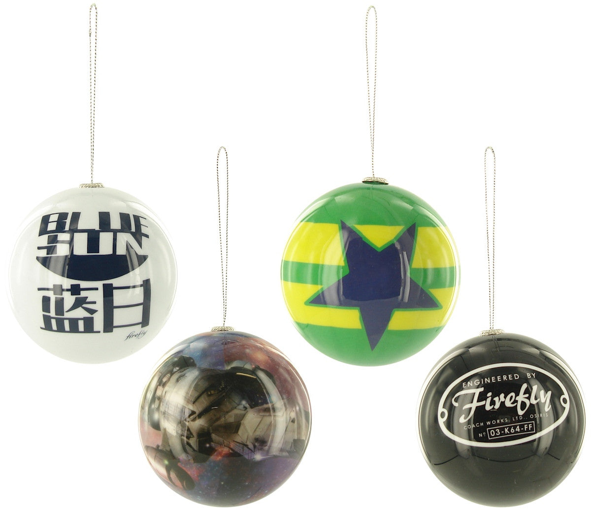 Firefly Icons 4 Pack Ornament Set
