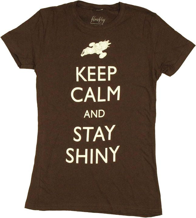 Firefly Keep Calm Stay Shiny Baby Tee