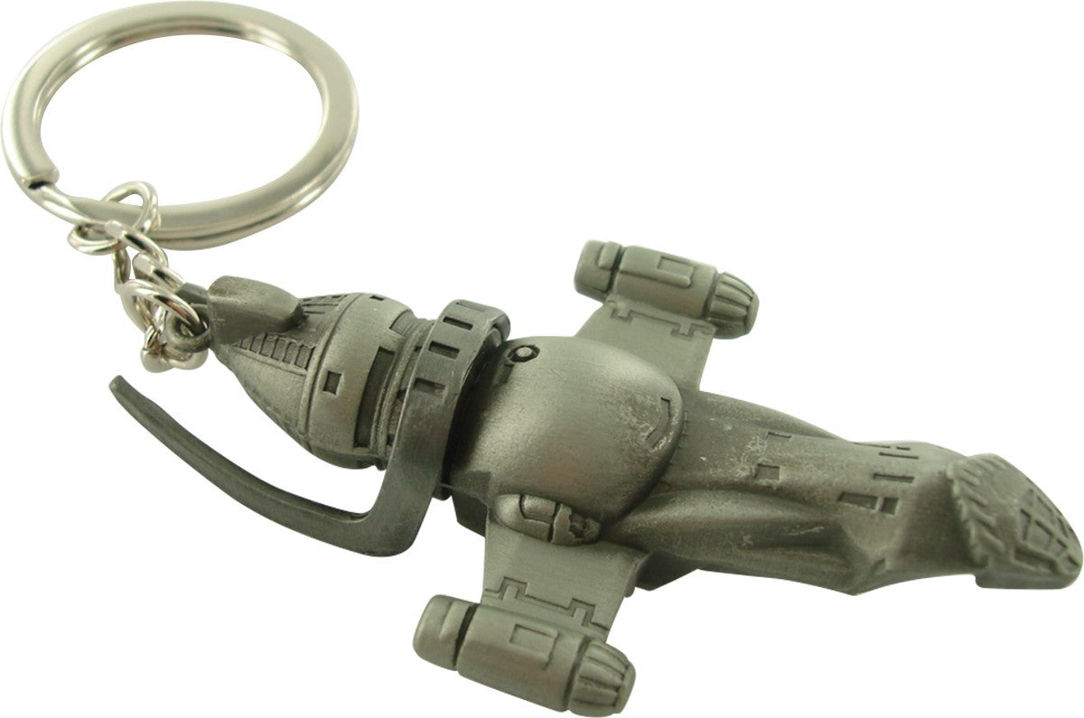 Firefly Ship Metal Keychain