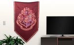 Harry Potter Hogwarts Crest Banner Flag
