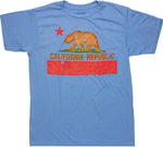 Flag of California T Shirt Sheer