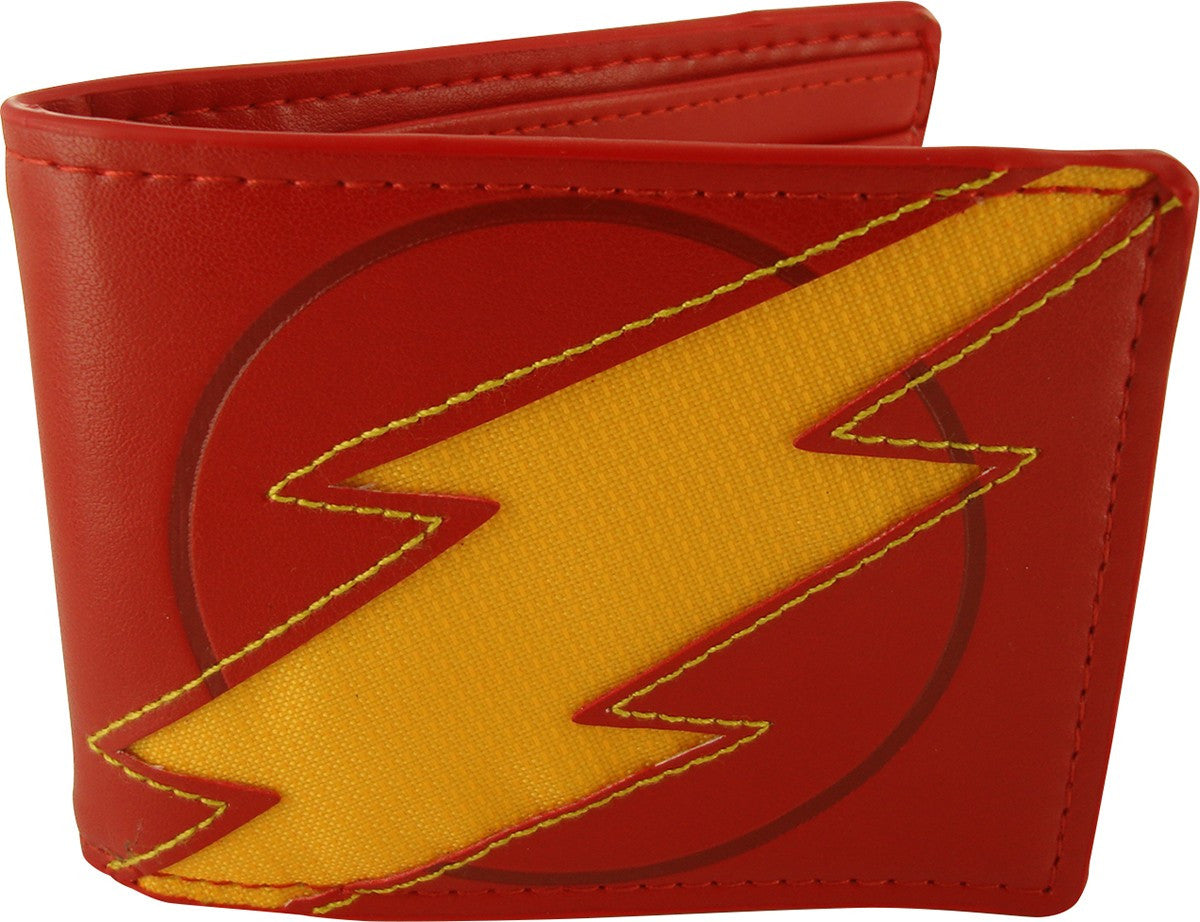 Flash Bolt Cut Out Logo Bifold Wallet