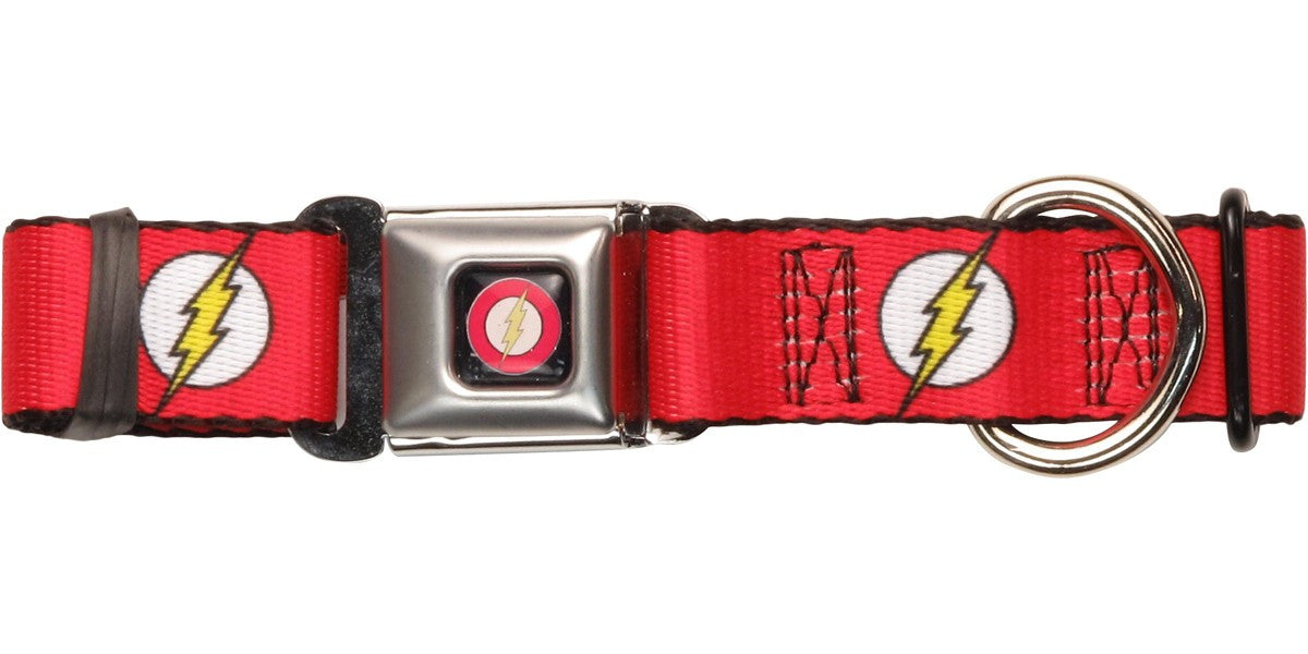 Flash Bolt Logo Pet Collar