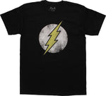 Flash JOAT Vintage Logo Black T-Shirt Sheer