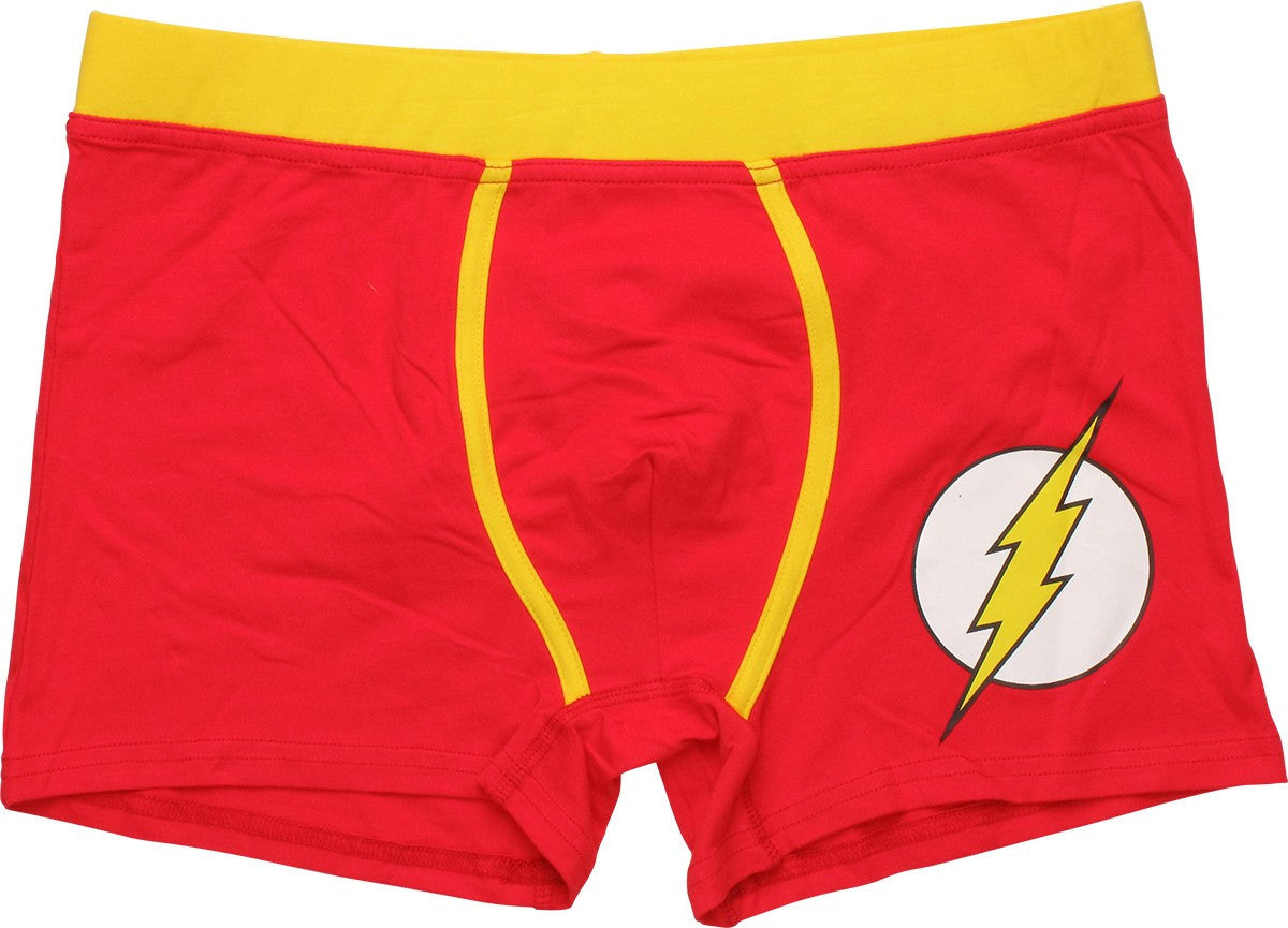 Flash Logo Red Sport Briefs