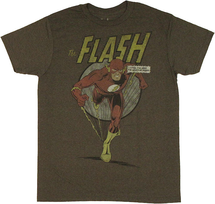 Flash Need Speed T Shirt Sheer