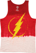 Flash Painted Logo Gradient Tank Top