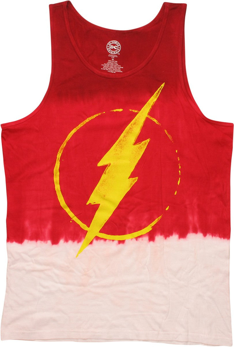 Flash Painted Logo Gradient Tank Top