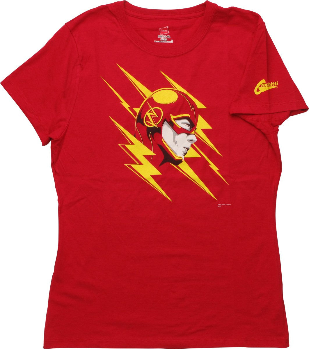 Flash Profile Bolts Ladies Tee