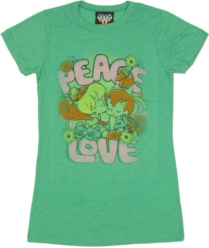 Flintstones Peace Baby Tee