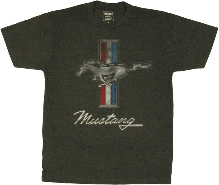 Ford Mustang Emblem T Shirt Sheer