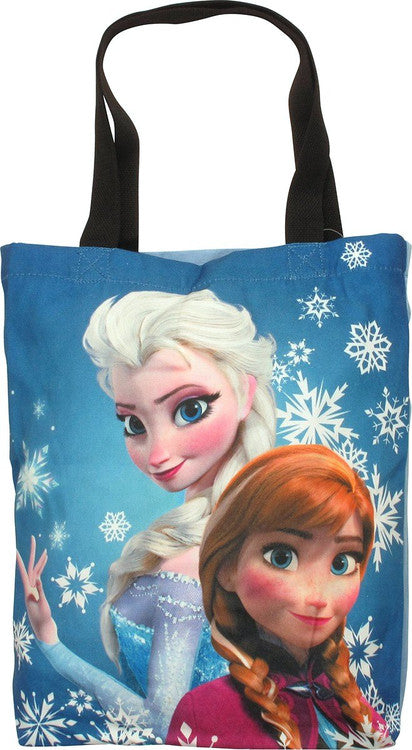 Frozen Elsa Anna Canvas Tote Bag