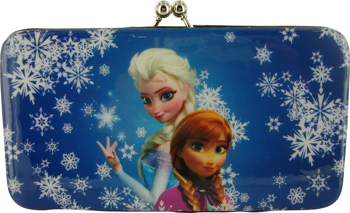 Frozen Elsa Anna Flakes Clutch Wallet