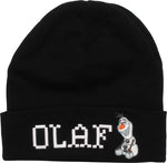 Frozen Olaf Name Sit Cuff Beanie