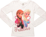 Frozen So Fabulous Long Sleeve Youth T-Shirt