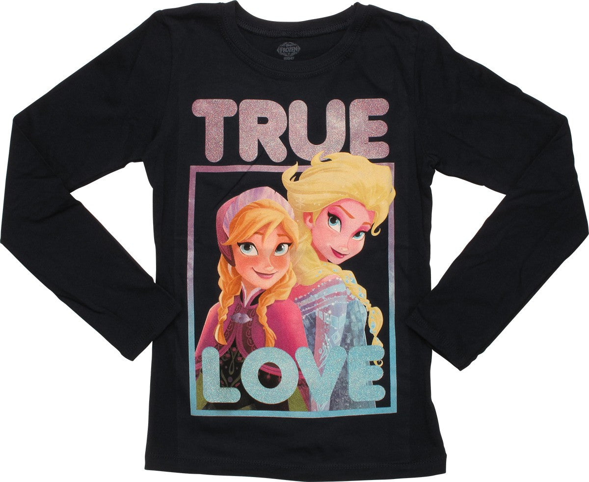 Frozen True Love Long Sleeve Youth T-Shirt