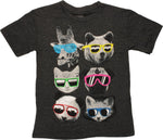 Funny Animals In Glasses Youth T-Shirt