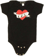 Funny Dad Heart Snap Suit