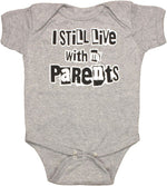 Funny Live With Parents Snap Suit