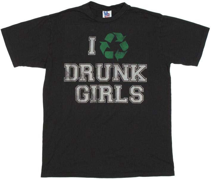 Funny Recycle T-Shirt Sheer