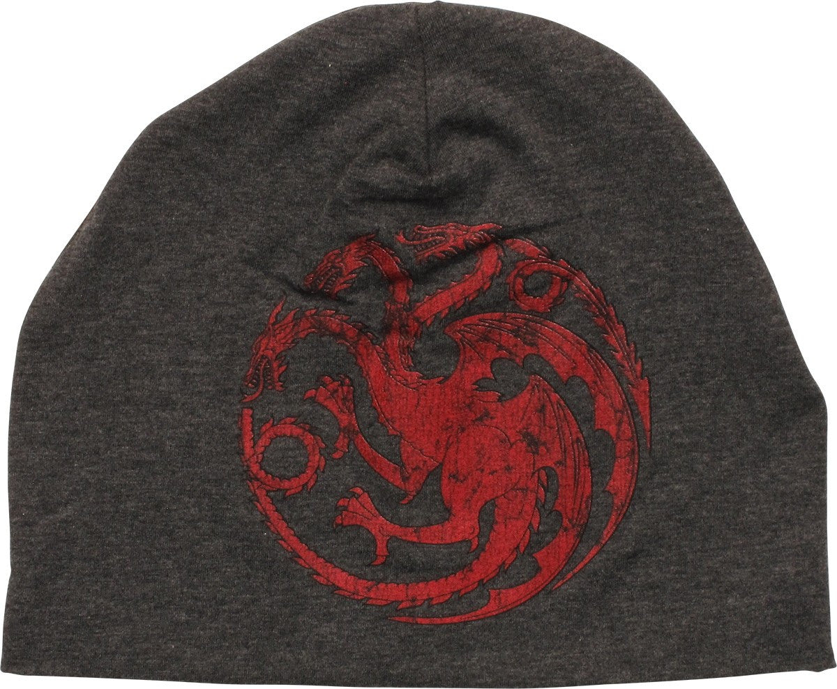 Game of Thrones Distressed Targaryen Logo Beanie