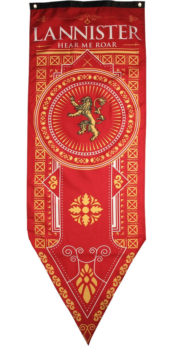 Game of Thrones Lannister Hear Me Roar Banner Flag