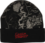 Game of Thrones Targaryen Map Cuff Beanie