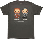 Game of Thrones Toon Robb Jon T Shirt Sheer