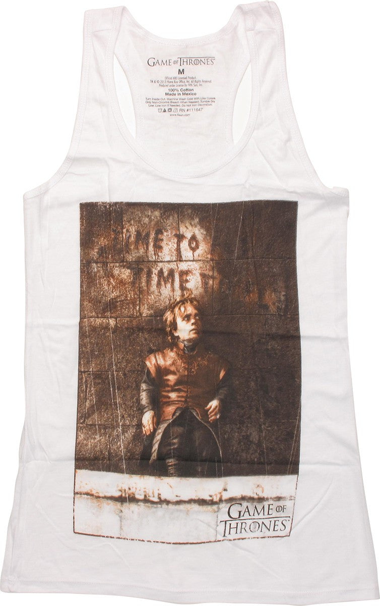 Game of Thrones Tyrion Sky Cell Tank Top Baby Tee