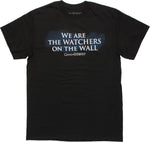 Game of Thrones Watchers on Wall T Shirt