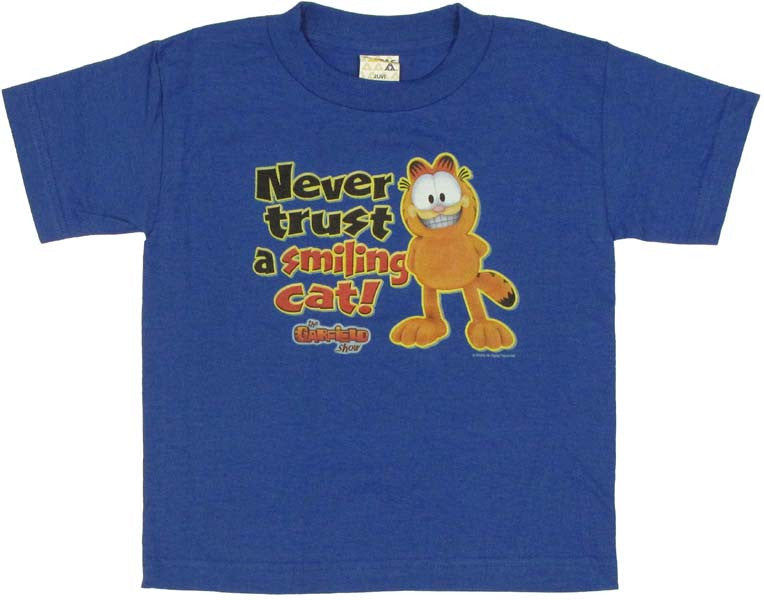 Garfield Show Smiling Juvenile T Shirt